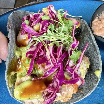 Descanso - Gordito Taco close up - Mexican Near Me - Costa Mesa, California