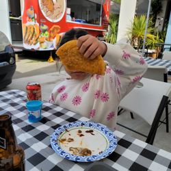 La Birria Tapatia - My daughter's quesabirria the size of her head lol