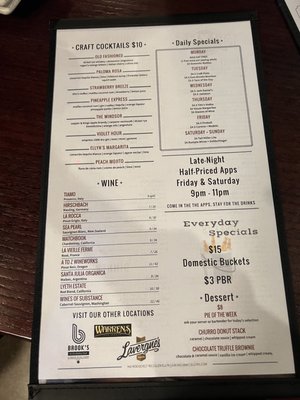 Menu photo 2 Ellyn's Tap & Grill Glen Ellyn, IL Menu photo 2 Ellyn's Tap & Grill Glen Ellyn, IL