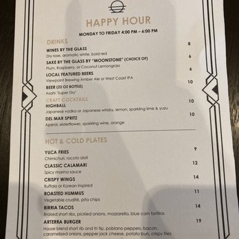 Arterra Restaurant and Bar - Happy hour menu - Asian Fusion Near Me - San Diego, California Arterra Restaurant and Bar - Happy hour menu - Asian Fusion Near Me - San Diego, California