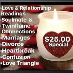 Offering a $25 special on certain readings