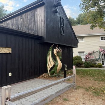 The Cloak And Wand - Dragon outside - Gift Shops Near Me - Mystic, Connecticut The Cloak And Wand - Dragon outside - Gift Shops Near Me - Mystic, Connecticut