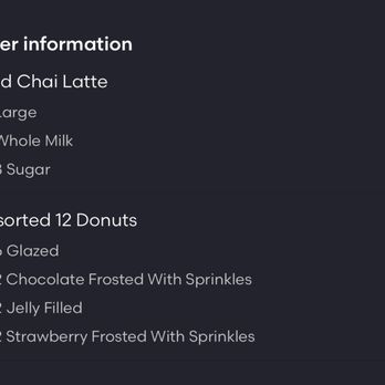 Dunkin' - My order - Donuts Near Me - San Tan Valley, Arizona