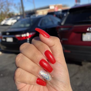 Venus Nails Spa - Sexy Long reds - Nail Salons Near Me - Fredericksburg, Virginia Venus Nails Spa - Sexy Long reds - Nail Salons Near Me - Fredericksburg, Virginia