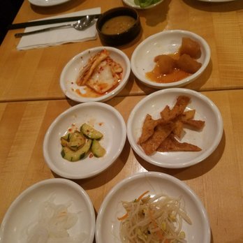 Seoulite's - Banchan (little free appetizers) - Korean Near Me - Berkeley Heights, New Jersey