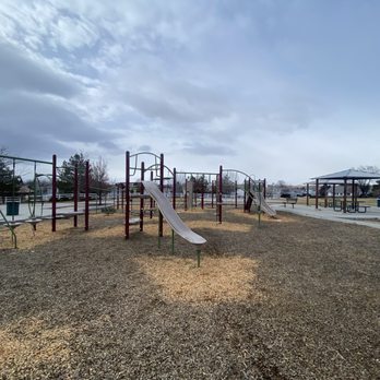 Pagni Ranch Park - Unique "skinny slide". With covered picnic tables off to the right. - Parks Near Me - Sparks, Nevada Pagni Ranch Park - Unique "skinny slide". With covered picnic tables off to the right. - Parks Near Me - Sparks, Nevada