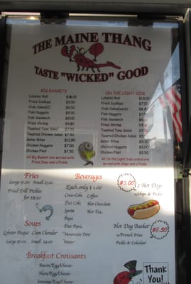 Menu photo 2 The Maine Thang Orlando, FL
