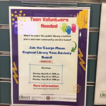 George Mason Regional Library - Volunteer opps - Libraries Near Me - Annandale, Virginia George Mason Regional Library - Volunteer opps - Libraries Near Me - Annandale, Virginia