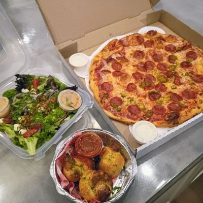 High Rise Pizza Kitchen by null
