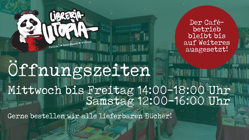 LIBRERÍA UTOPÍA RADICAL BOOKSTORE VIENNA Preysinggasse 26 28, Wien, Austria Cafes