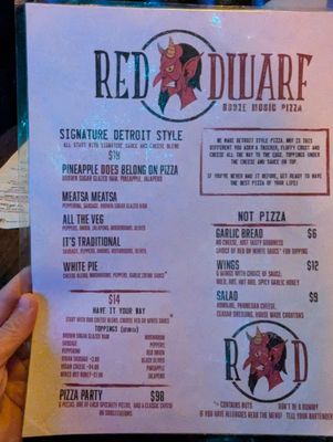 Menu photo 3 Red Dwarf Las Vegas, NV Menu photo 3 Red Dwarf Las Vegas, NV