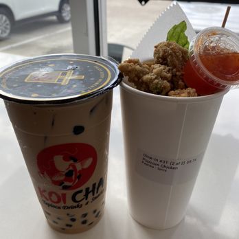 Koi Cha - Koi Cha Cream Tea and Popcorn Chicken - Coffee & Tea Near Me - Houston, Texas Koi Cha - Koi Cha Cream Tea and Popcorn Chicken - Coffee & Tea Near Me - Houston, Texas