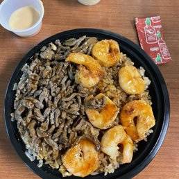 Beef and shrimp bowl Beef and shrimp bowl