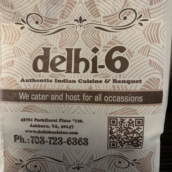 Delhi 6 - Indian Near Me - Ashburn, Virginia