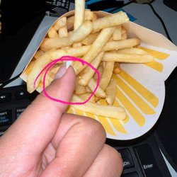 McDonald's - Hair found in fries