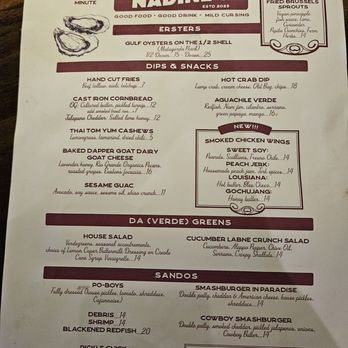 Good God Nadine's - Menu - Bars Near Me - Houston, Texas Good God Nadine's - Menu - Bars Near Me - Houston, Texas