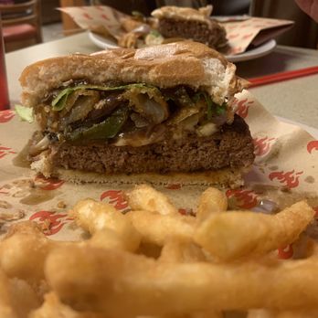Patti’s Diner - Cheese Spicy Burger and Fries - Diners Near Me - Pattison, Texas Patti’s Diner - Cheese Spicy Burger and Fries - Diners Near Me - Pattison, Texas