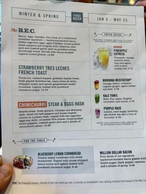 Menu photo 1 First Watch Altamonte Springs, FL Menu photo 1 First Watch Altamonte Springs, FL