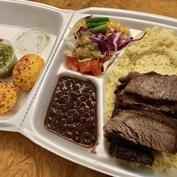 ACA Grill - #2 plate with all asado. With a few side orders of cheese bread. I love this place. - Argentine Near Me - Los Angeles, California ACA Grill - #2 plate with all asado. With a few side orders of cheese bread. I love this place. - Argentine Near Me - Los Angeles, California