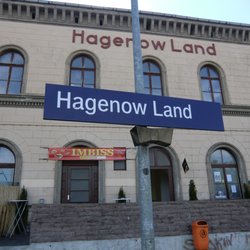 Bahnhof Hagenow Land - Seit kurzem gibt es sogar einen Imbiss!