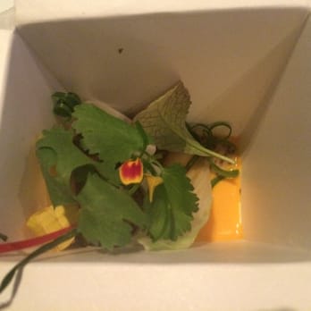 Alinea - Sweet bread "take out" - New American Near Me - Chicago, Illinois Alinea - Sweet bread "take out" - New American Near Me - Chicago, Illinois