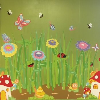 The Children's Garden - Infant room mural. - Elementary Schools Near Me - Milford, Ohio The Children's Garden - Infant room mural. - Elementary Schools Near Me - Milford, Ohio
