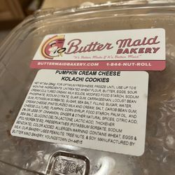 Butter Maid Bakery - Here are the Pumpkin Cream Cheese Kolachi Cookies