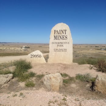 Paint Mines Interpretive Park - first parking lot - Parks Near Me - Calhan, Colorado