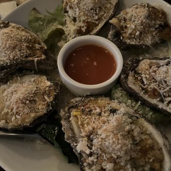 Saints + Council - Stuffed oysters - Breakfast & Brunch Near Me - Atlanta, Georgia Saints + Council - Stuffed oysters - Breakfast & Brunch Near Me - Atlanta, Georgia