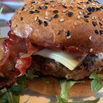Yard House - Kurobuta Pork Burger - Bars Near Me - Pasadena, California Yard House - Kurobuta Pork Burger - Bars Near Me - Pasadena, California