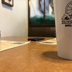 Broken Wheel Truck Stop - Nice cups of coffee and great food on the way