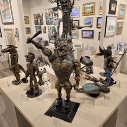 Gallery Los Olivos - Bill Bachino's works of unique bronze creations