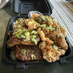 Kalbi and aunties fried chicken Kalbi and aunties fried chicken