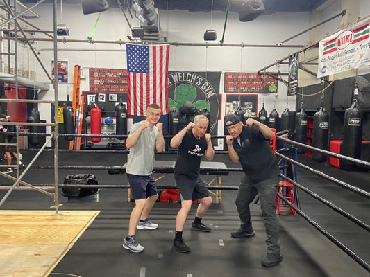 Peter Welch's boxing Gym by null