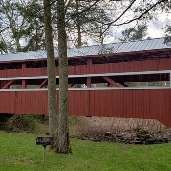 West Paden Twin Bridge - East bridge. - Local Flavor Near Me - Orangeville, Pennsylvania