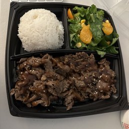 #2 Beef Teriyaki Plate. It was good. #2 Beef Teriyaki Plate. It was good.