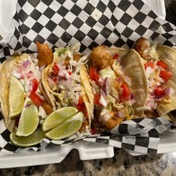 Dia De Los Pescados - 4 Fish Tacos for $11