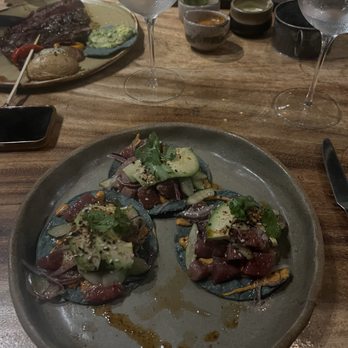 RosaNegra Cancun - Tuna tostada - Steakhouses Near Me - Cancún, ROO RosaNegra Cancun - Tuna tostada - Steakhouses Near Me - Cancún, ROO