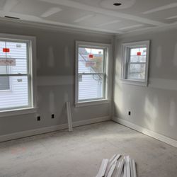 V & V Home Improvements - Window trim and baseboard installation