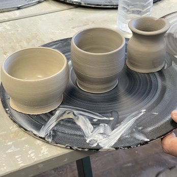 Oasis Pottery - My first attempt at throwing clay -- LOVED IT!! #OASISPOTTERY - Art Classes Near Me - Las Vegas, Nevada Oasis Pottery - My first attempt at throwing clay -- LOVED IT!! #OASISPOTTERY - Art Classes Near Me - Las Vegas, Nevada