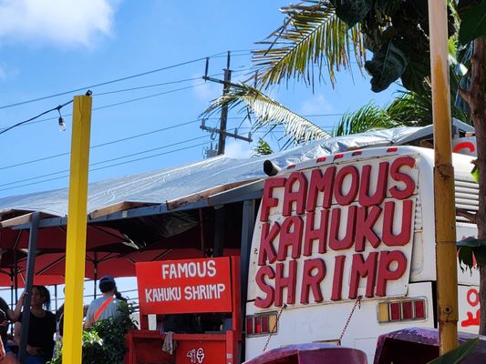 Kahuku shrimp box by null