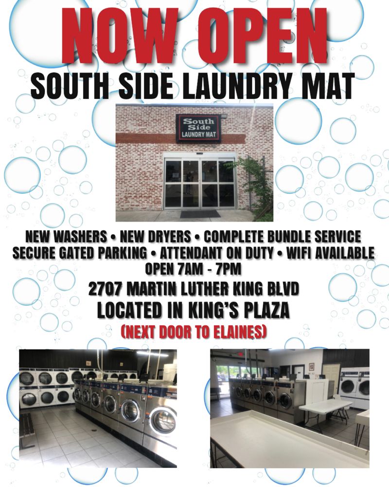 SOUTH SIDE LAUNDROMAT 2707 Martin Luther King, Dallas, Texas