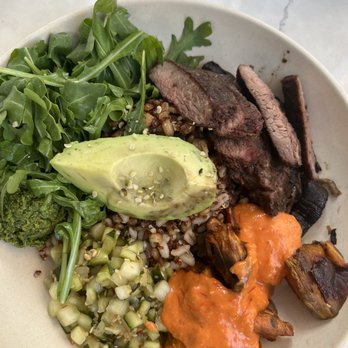 Flower Child - Mother Earth with steak - New American Near Me - McLean, Virginia