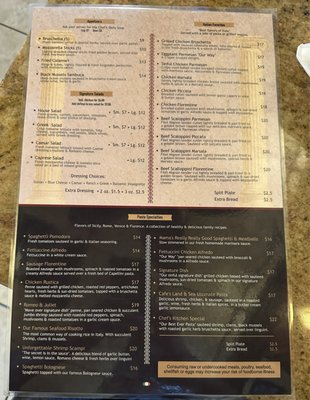 Menu photo 1 Italian Kitchen & Cafe Riverview, FL