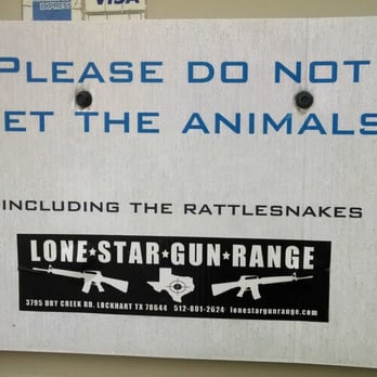 Lone Star Gun Range - Important safety tip. Thanks, Egon. - Gun/Rifle Ranges Near Me - Lockhart, Texas Lone Star Gun Range - Important safety tip. Thanks, Egon. - Gun/Rifle Ranges Near Me - Lockhart, Texas