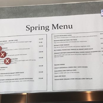 El Molino Central - Menu - Mexican Near Me - Sonoma, California