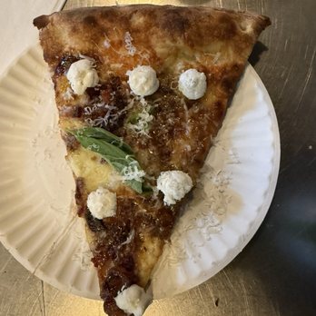 L’industrie Pizzeria - Fig, bacon, ricotta slice - Pizza Near Me - New York, New York L’industrie Pizzeria - Fig, bacon, ricotta slice - Pizza Near Me - New York, New York