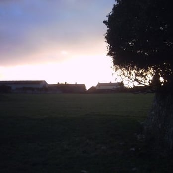 The Plough and Harrow - Back of the pub at sunset. Photo from official website: http://www.theploughmonknash.com - Pubs Near Me