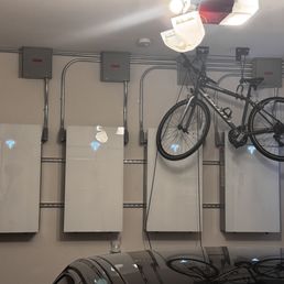 Tesla power walls (back-up batteries) Tesla power walls (back-up batteries)
