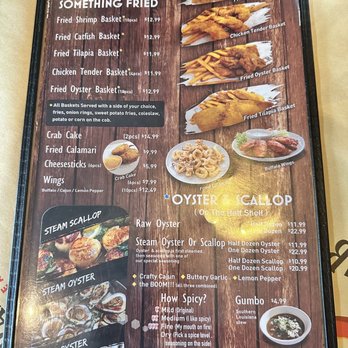 Crafty Crab - Menu I - Seafood Near Me - Pearland, Texas Crafty Crab - Menu I - Seafood Near Me - Pearland, Texas